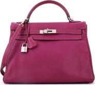 Pre-Owned Hermes Candy Kelly Handbag Epsom 32