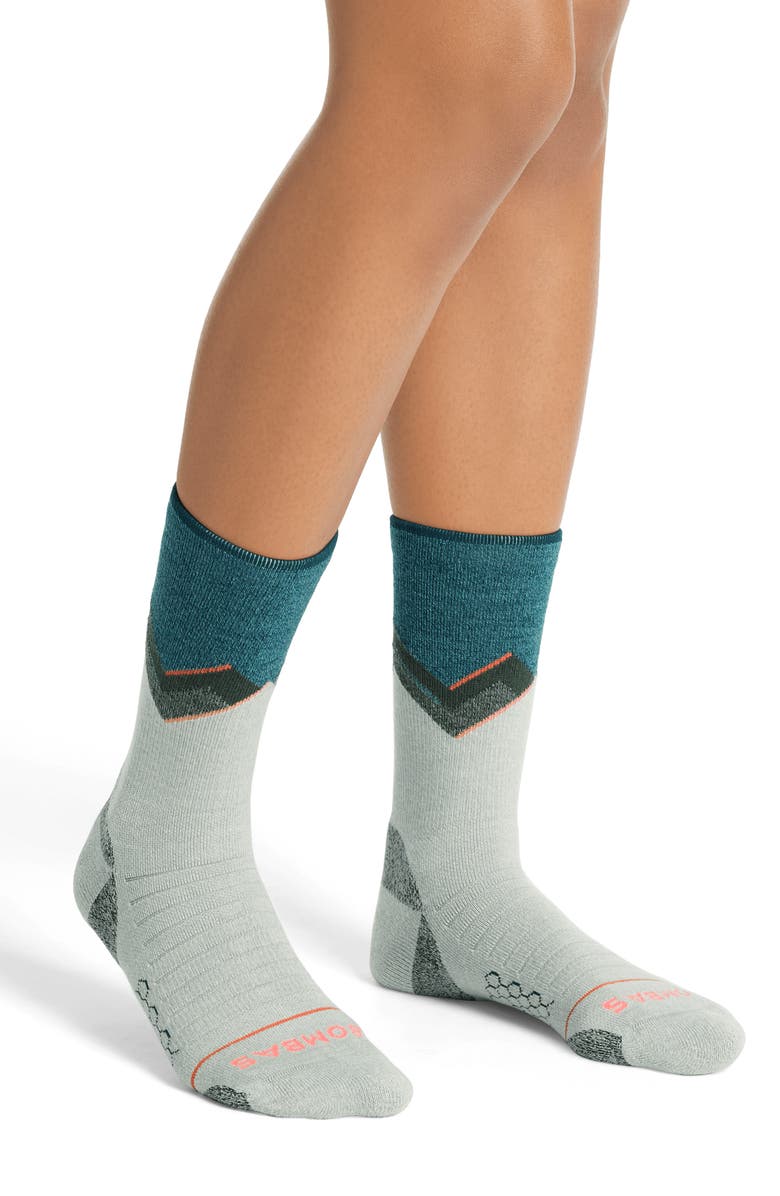Bombas Mountain Merino Wool Blend Crew Socks, Alternate, color, 