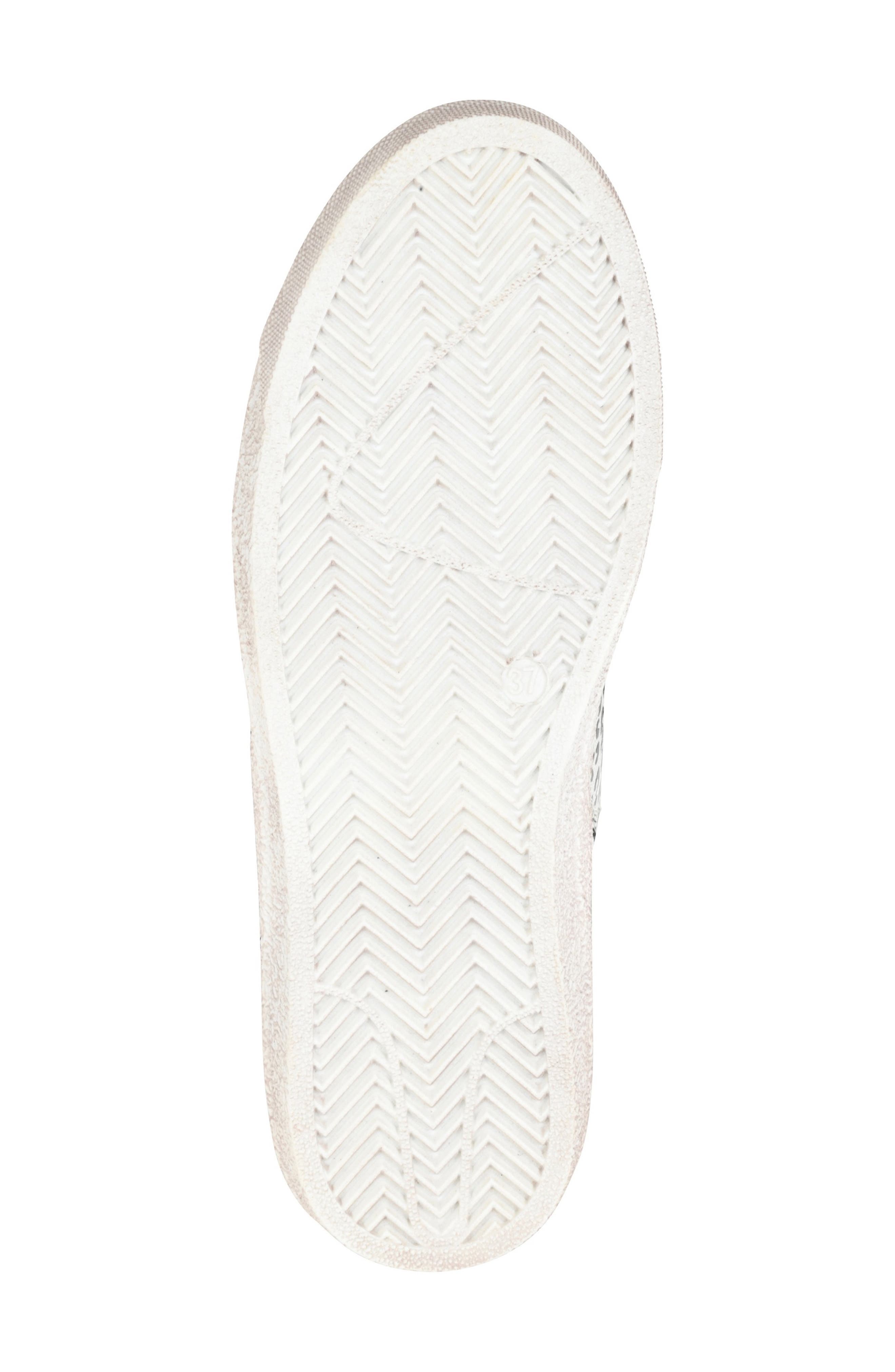 NINETY UNION Mia High Top Sneaker with Faux Calf Hair Trim, Alternate, color, Animal