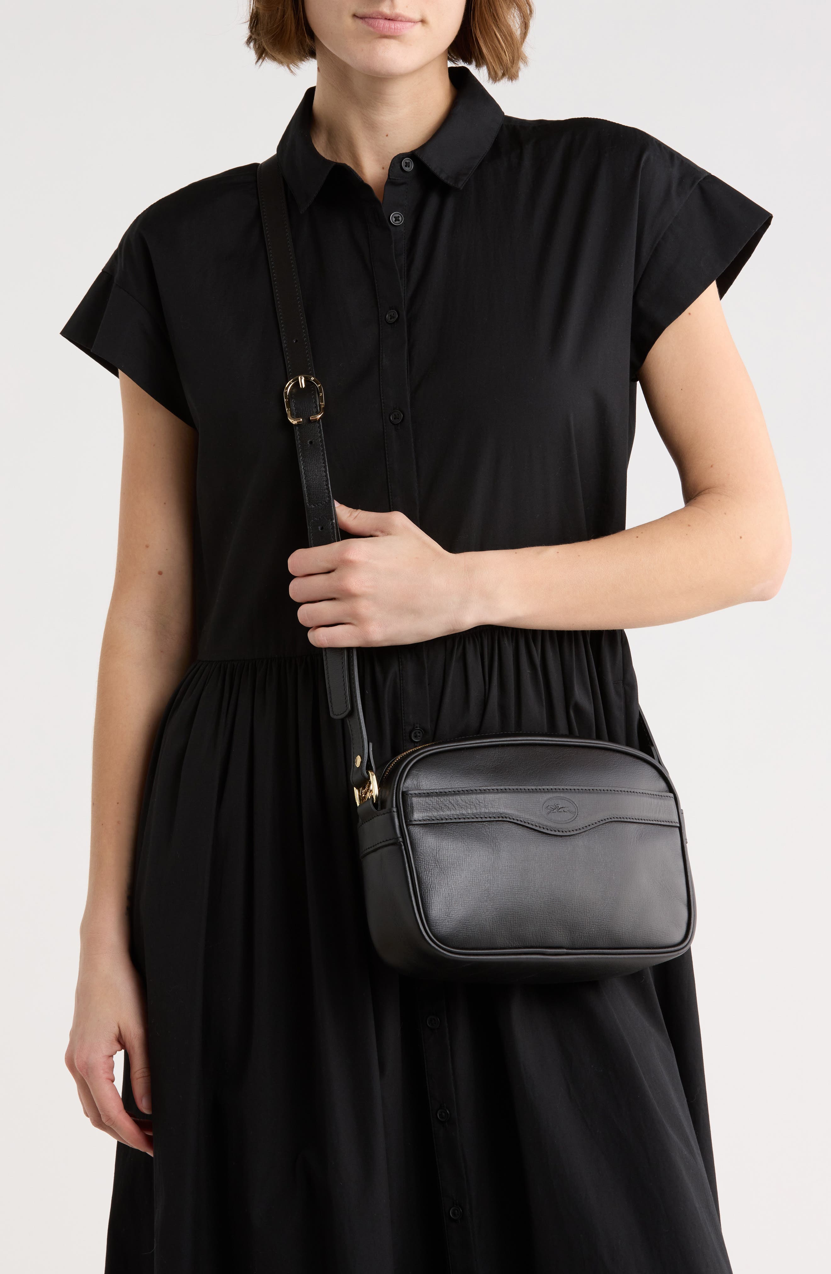 Longchamp Le Foulonné Medium Crossbody Bag, Alternate, color, 