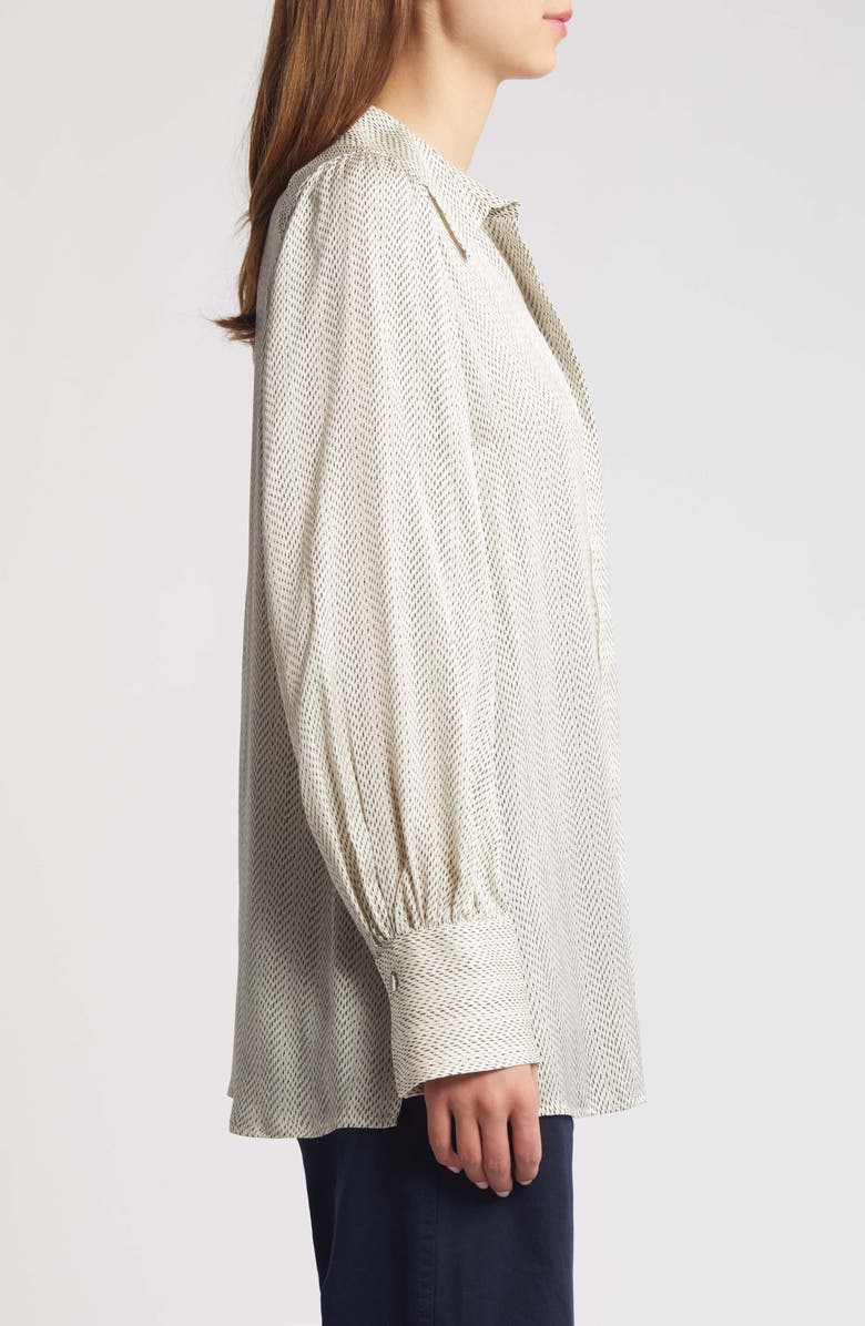 BOSS Beatana Microprint Button-Up Shirt, Alternate, color, 