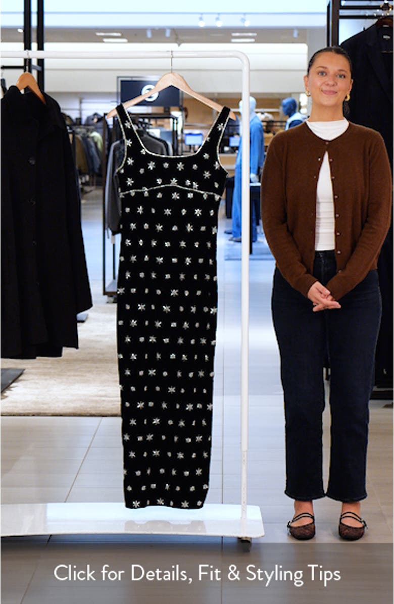 Emrys Beaded Sleeveless Maxi Dress, sales video thumbnail