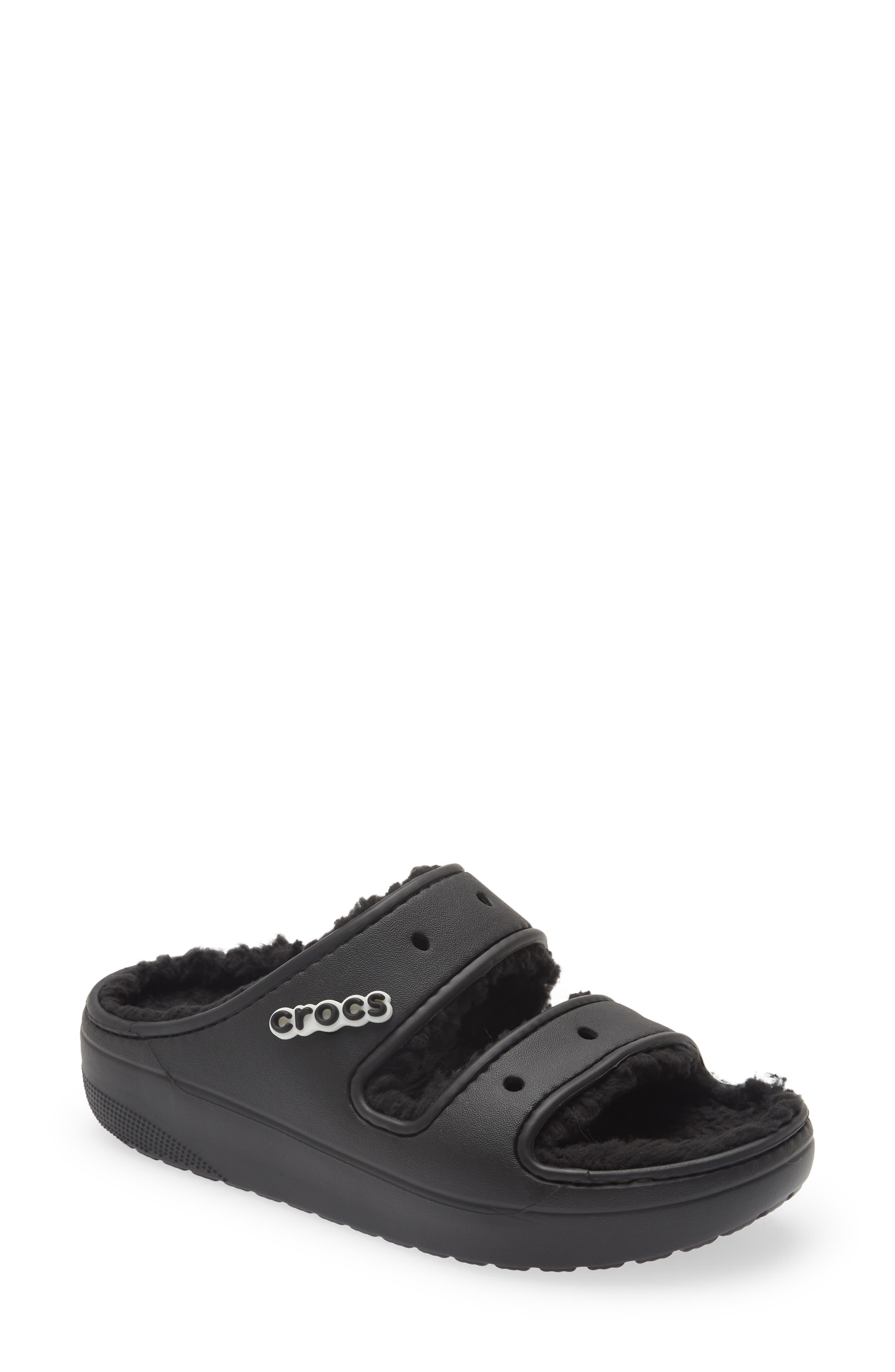 CROCS Classic Cozzzy Sandal, Main, color, 
