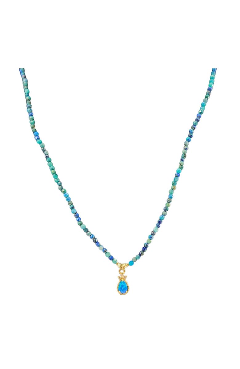 MADISON BEVERLY HILLS Choker-3 Necklace, Main, color, Blue