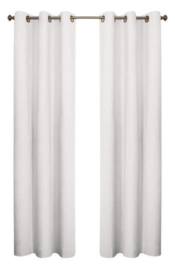 Outdoor Decor By Commonwealth Set Of 2 Cotton Curtain Panels
