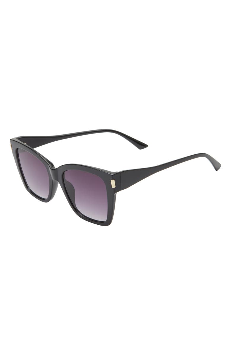 BP. Gradient Cat Eye Sunglasses, Alternate, color, Black