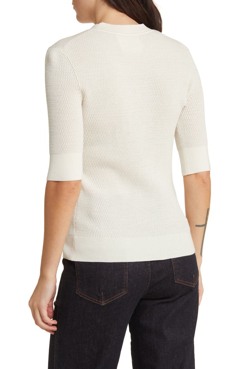 Closed Waffle Knit Merino Wool Sweater, Alternate, color,