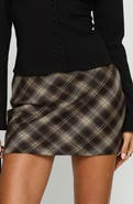 Princess Polly Carlena Plaid Miniskirt