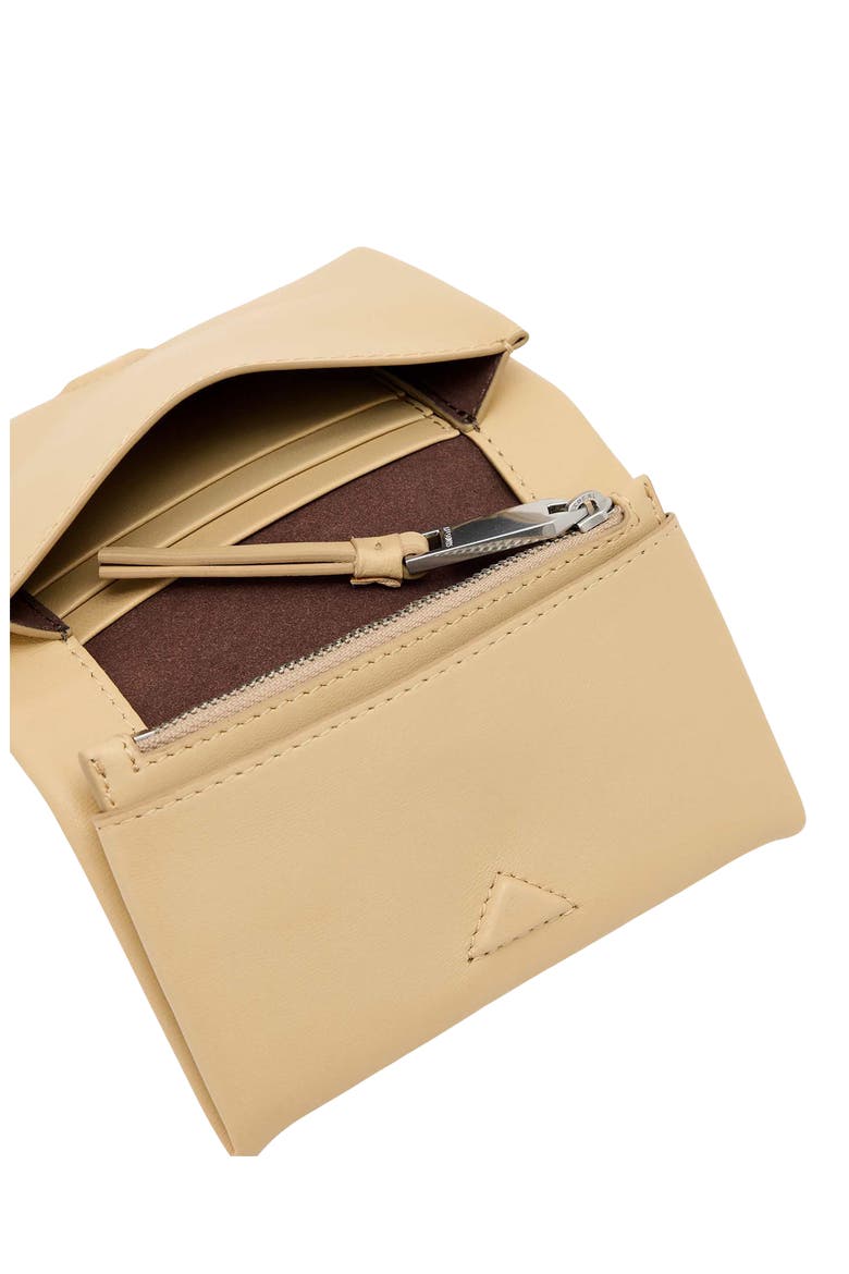 Harluna Leather Bifold Wallet, Alternate, color, MELLOW YELLOW