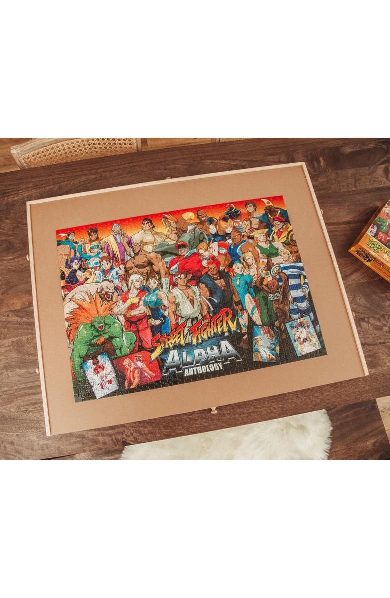 Toynk Street Fighter Collage 1000 Piece Jigsaw Puzzle, Alternate, color, Multi-Color