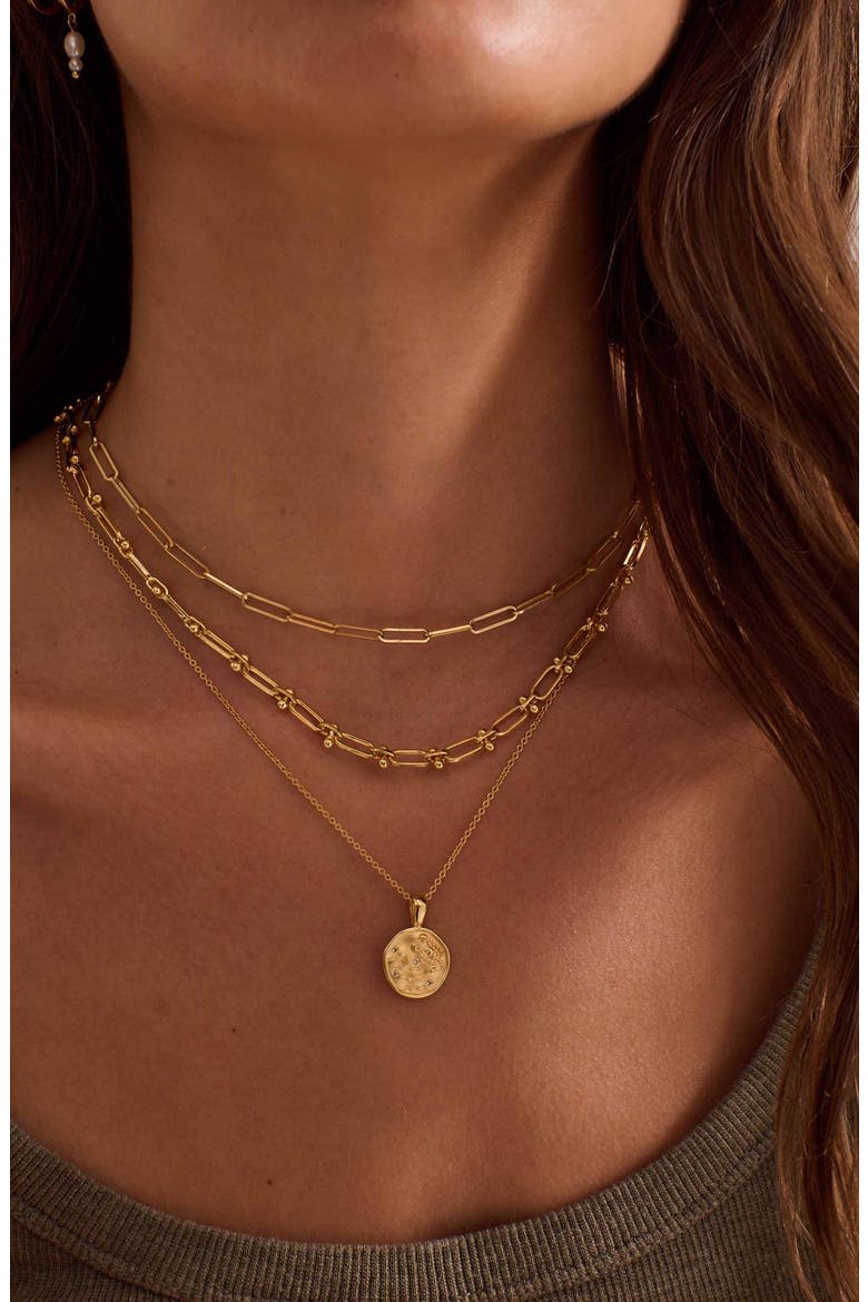 Scorpio Necklace, Alternate, color, Yellow Gold
