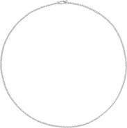 Monica Vinader Textured Chain Link Necklace