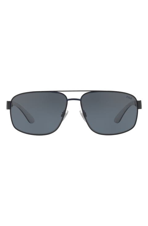 60mm Aviator Sunglasses