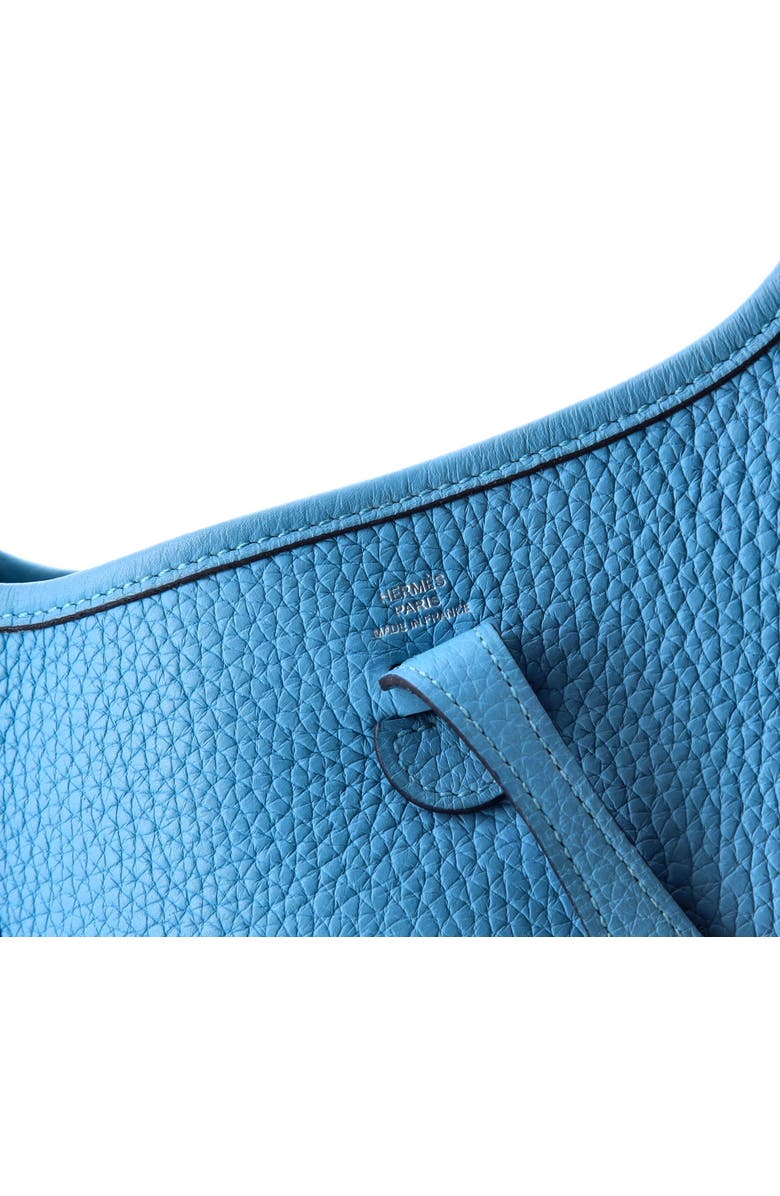 Pre-Owned Hermes Evelyne Bag Gen III Clemence TPM, Alternate, color, Celeste