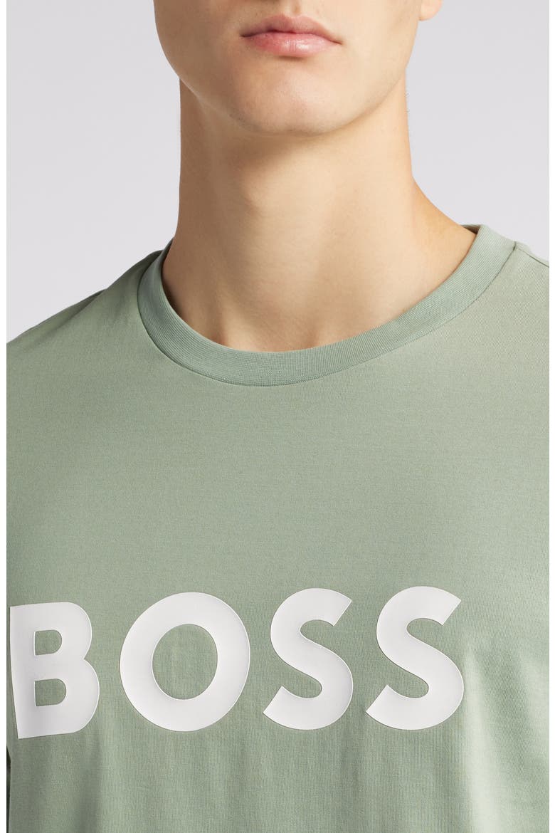 Tiburt Logo Graphic T-Shirt, Alternate, color, LIGHT/ PASTEL GREEN