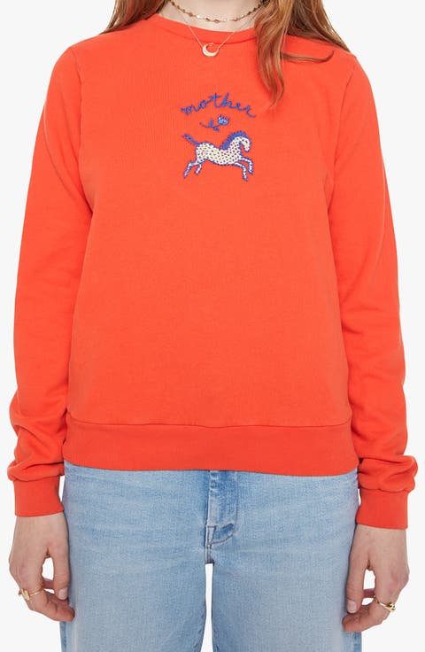 The Camper Embroidered Cotton Sweatshirt