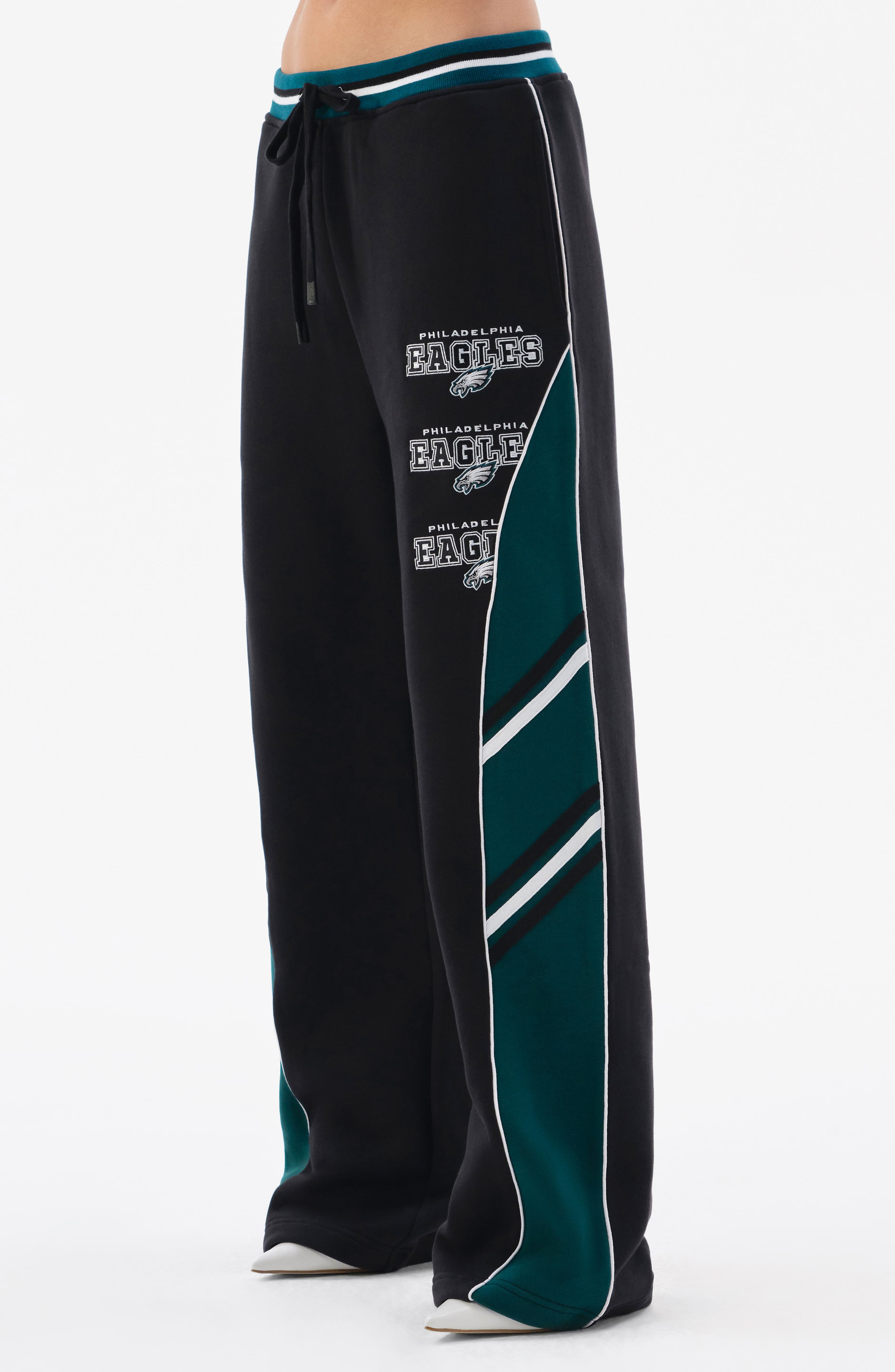 Off Season Colorblocked Fleece Straight Leg Pants (Women) | Nordstrom
