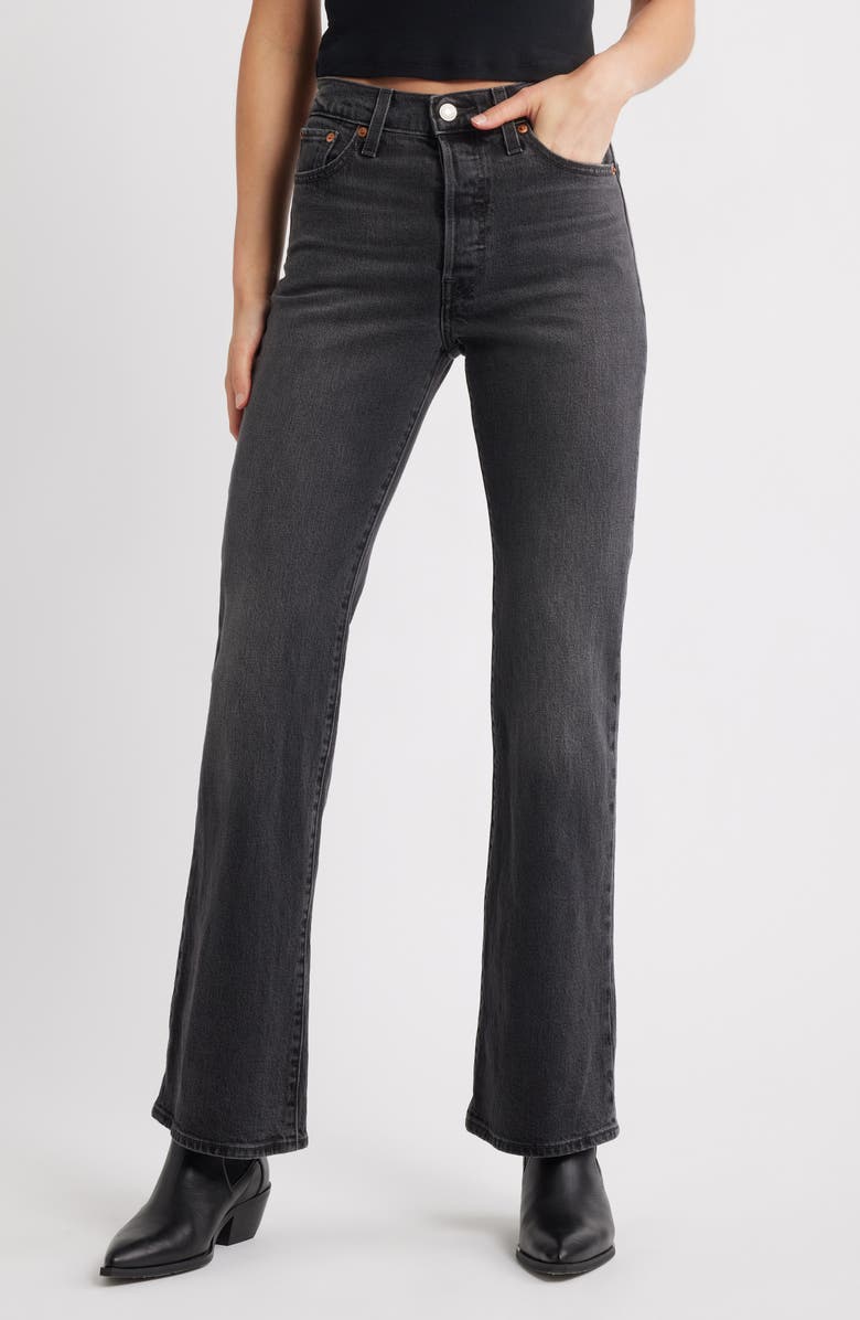 Levi's<sup>®</sup> Wedgie High Waist Bootcut Jeans, Main, color, On The Town No Crackle