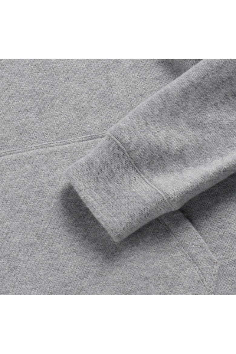 Justin Cashmist Fleece Hoodie, Alternate, color, heather grey