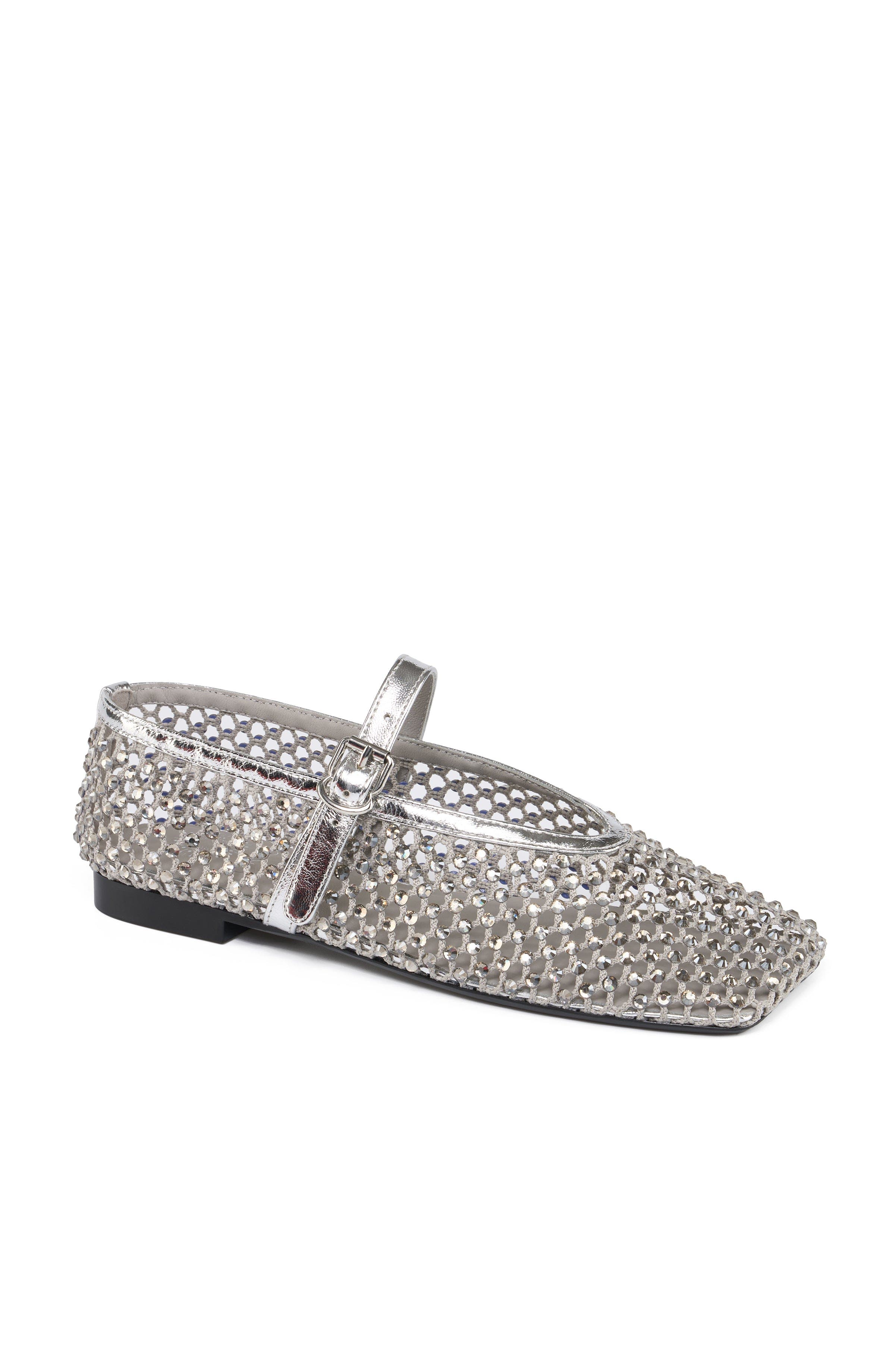 Grace Footwear Christen Crystal Mesh Mary Jane, Main, color, 