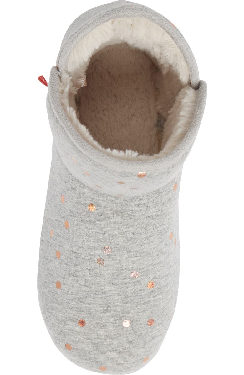 Joules Cabin Faux Fur Lined Bootie Slipper, Alternate, color,