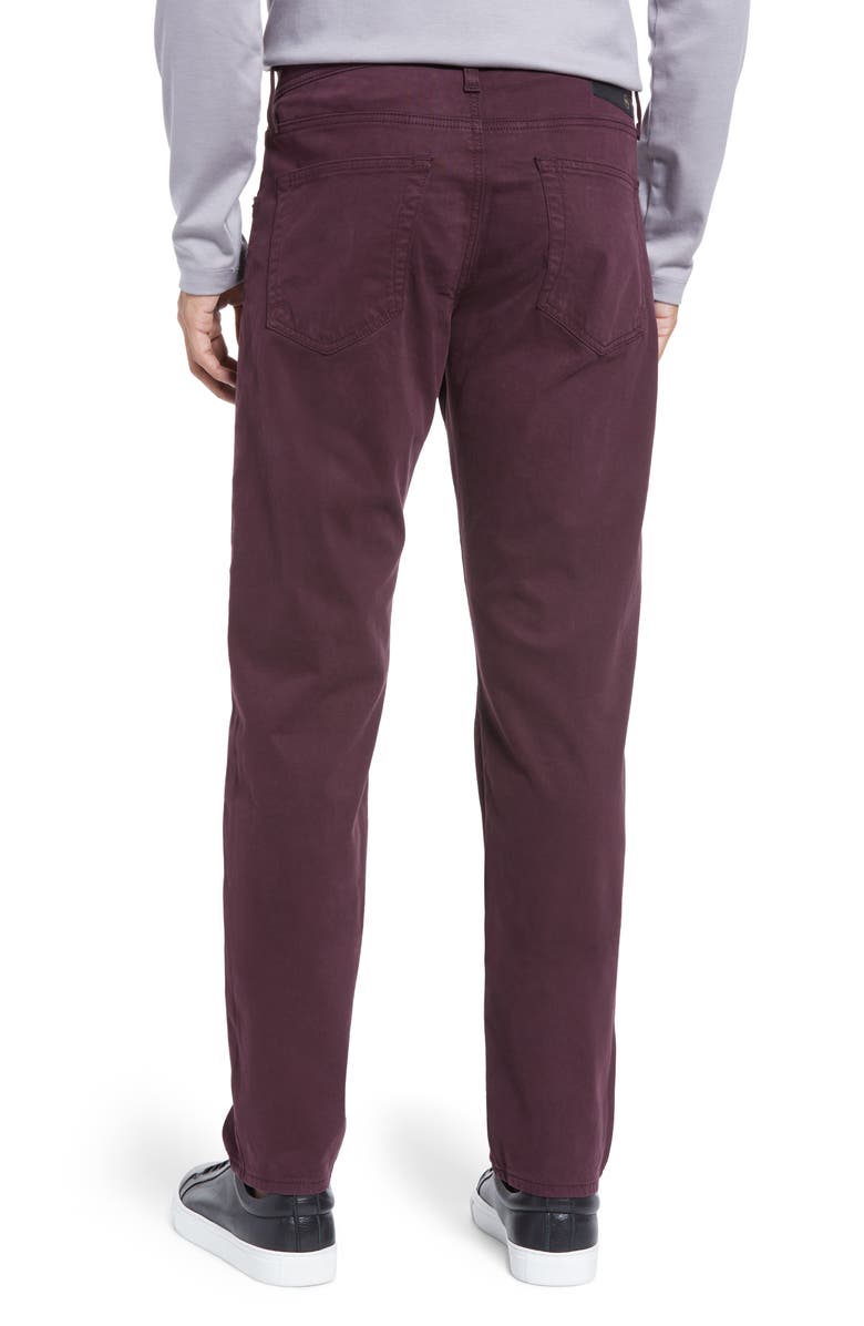 AG Tellis Slim Fit Jeans, Alternate, color, Boysenberry