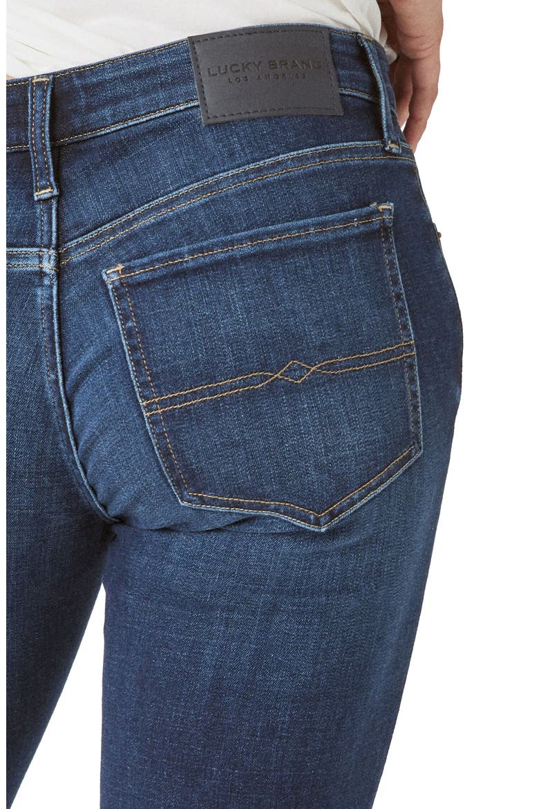 Sweet Mid Rise Straight Leg Jeans, Alternate, color, LB MARILEE