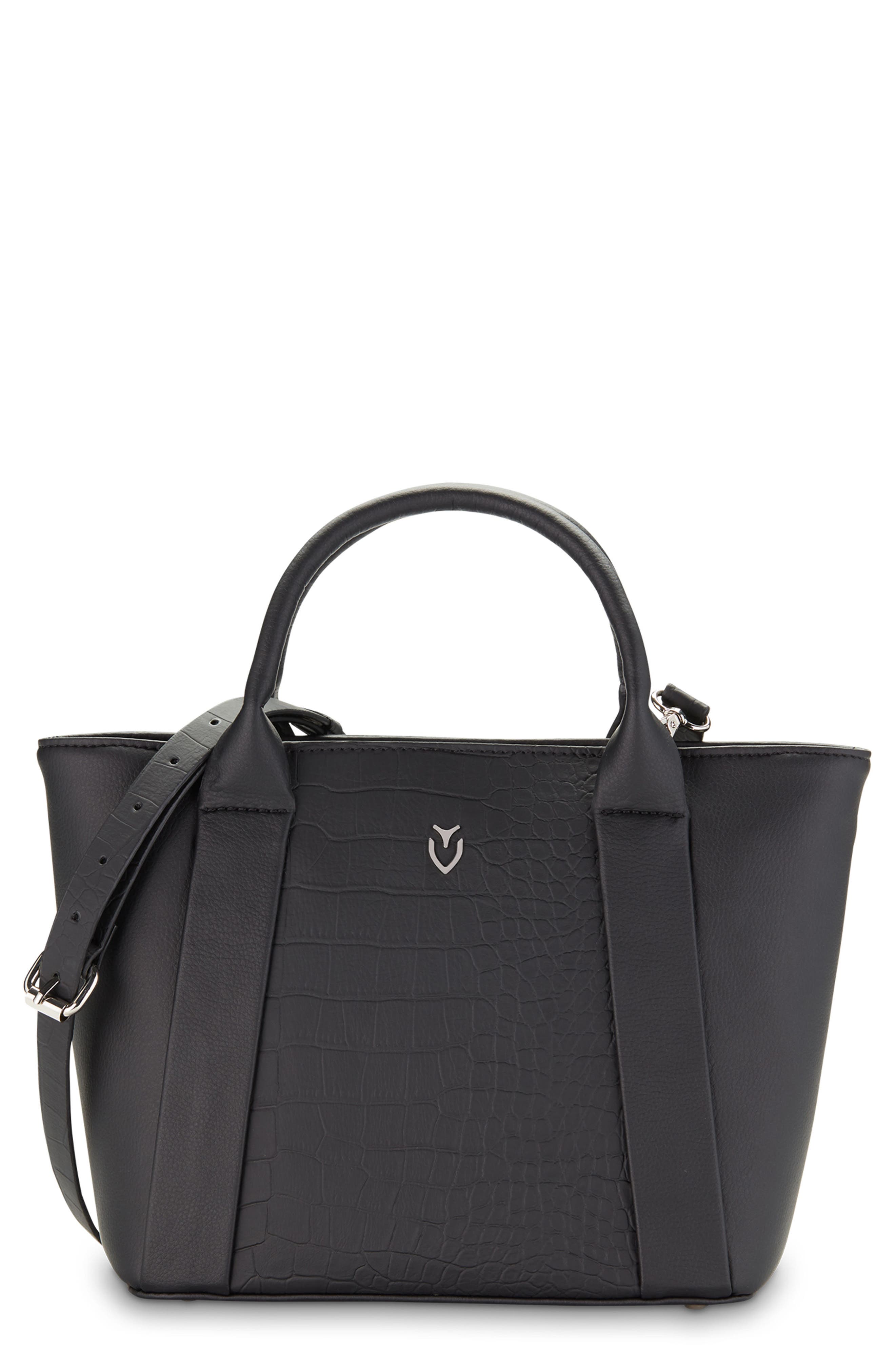 Vessel Signature 2.0 Faux Leather Mini Tote, Main, color, 