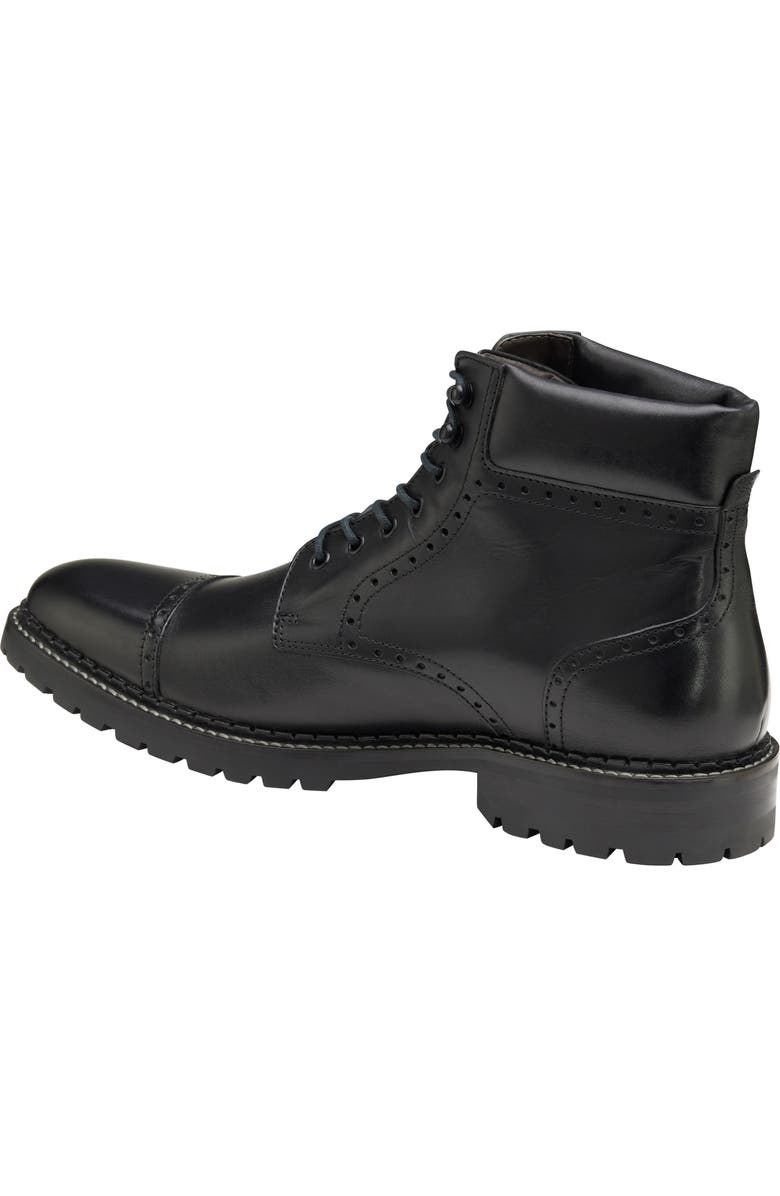 Johnston & Murphy Garrison Cap Toe Boot, Alternate, color,