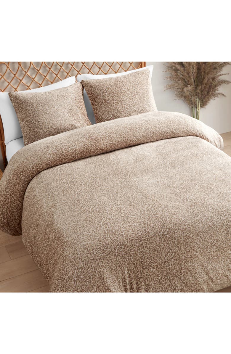 Jessica Simpson Blush Pink Animal Print Comforter Set, Alternate, color, 