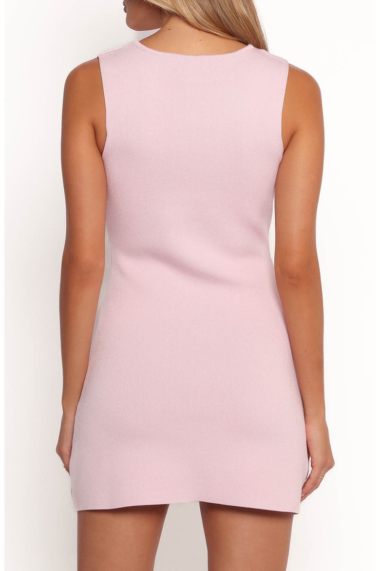 Salo Button-Up Sweater Minidress, Alternate, color, PINK