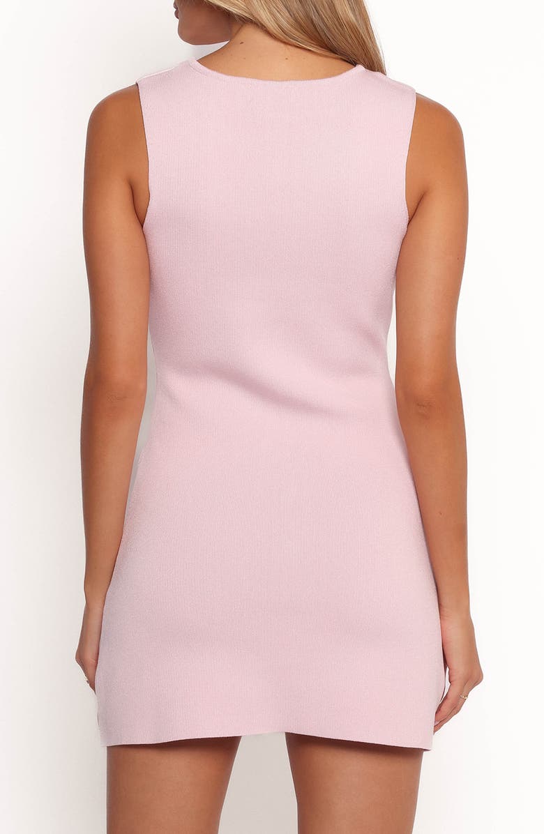 Petal & Pup Salo Button-Up Sweater Minidress, Alternate, color, Pink