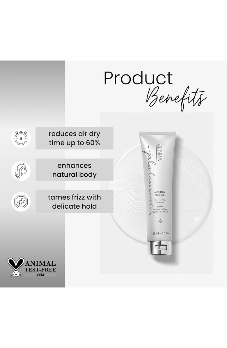 KENRA 6 Platinum Air Dry Crème 5 oz, Alternate, color, N/A