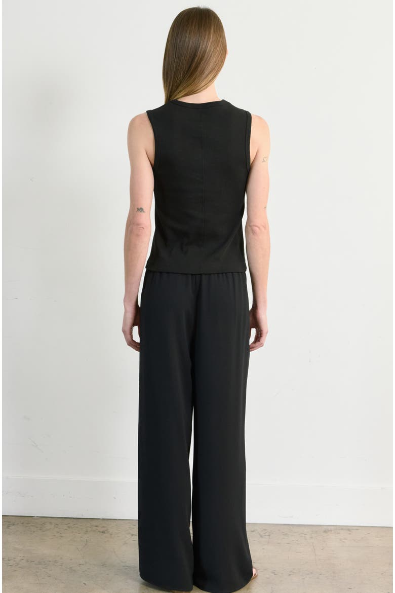 Classic Round Neck Tank, Alternate, color, Black