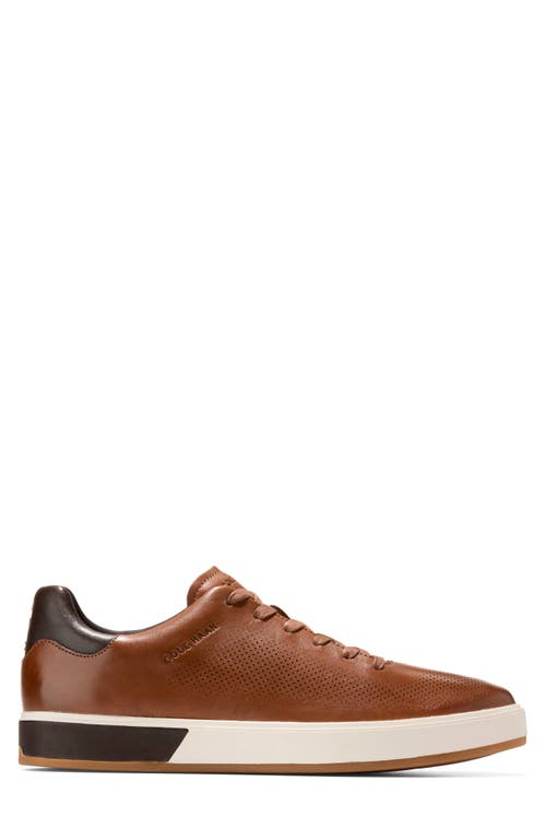 Cole Haan Men's Grandpr Angleace Sneaker In British Tan/dark Chocolate