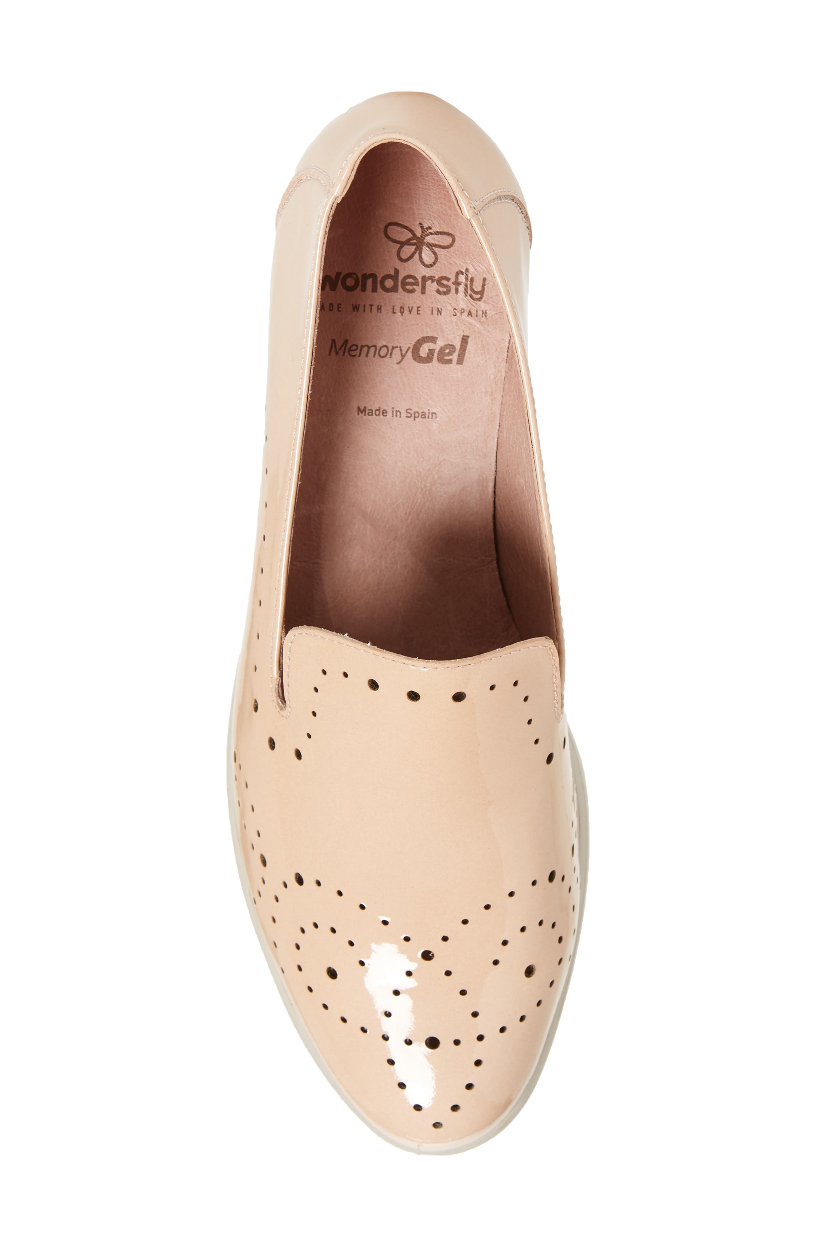 C-33114 Loafer Wedge, Alternate, color, PALO BEIGE LEATHER