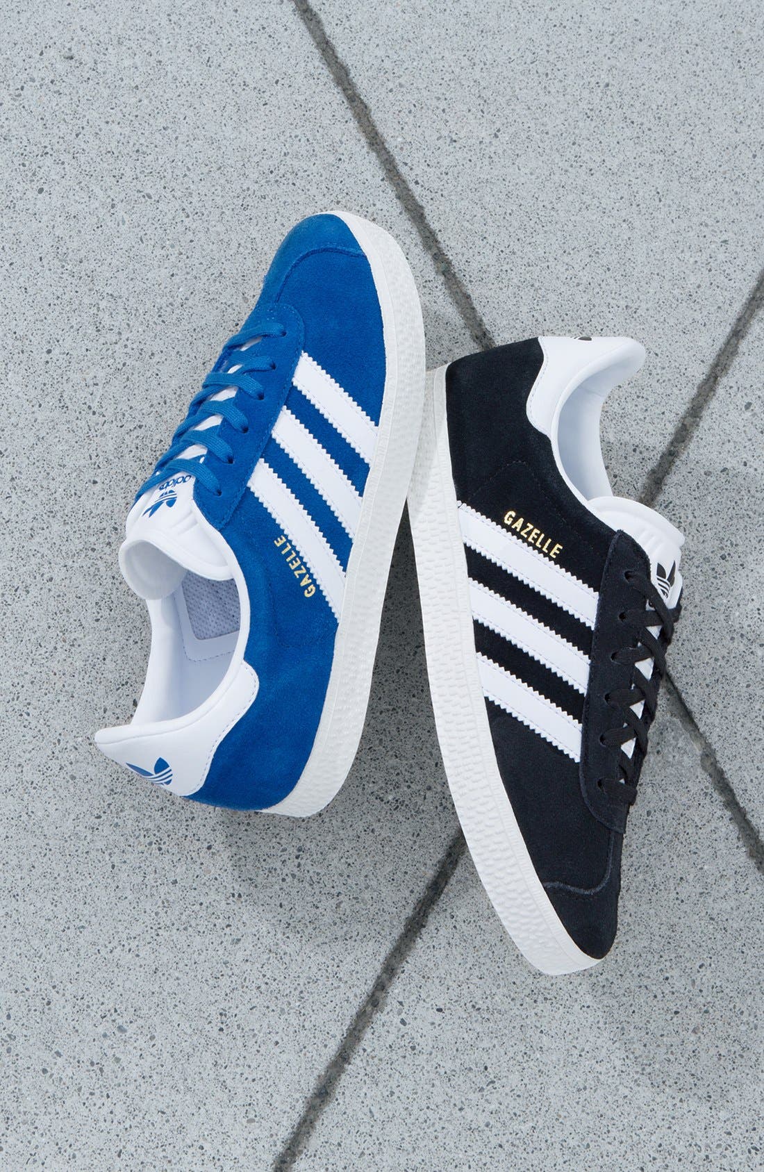 Gazelle Sneaker, Alternate, color, SOLID GREY