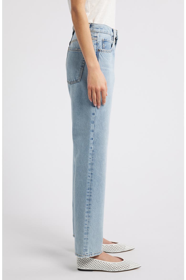 The Staple High Waist Straight Leg Jeans, Alternate, color, OUTLAW