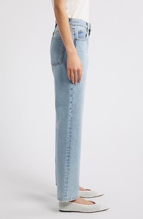 Frame The Staple High Waist Straight Leg Jeans In Outlaw