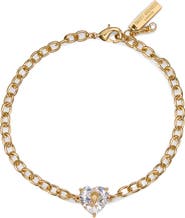Kurt Geiger London Crystal Heart Bracelet