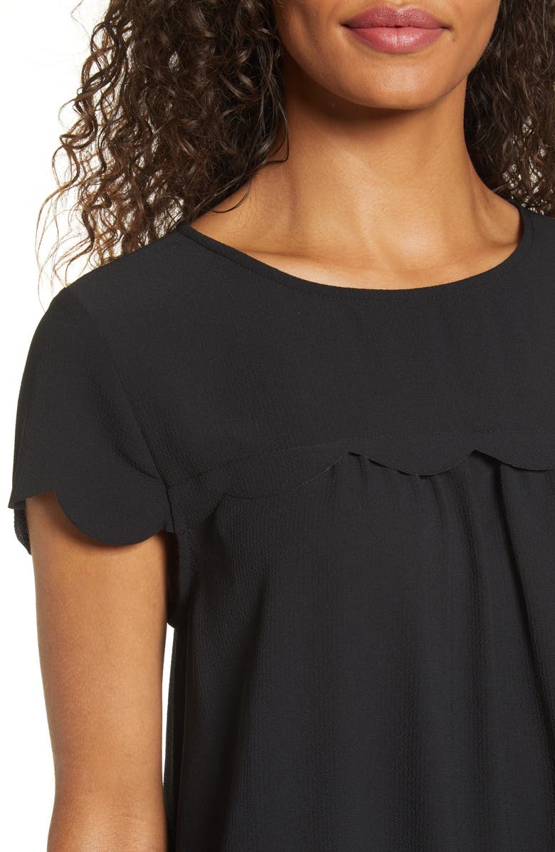 GIBSONLOOK x Fall Refresh Fancy Ashley Woven Scallop Top, Alternate, color,