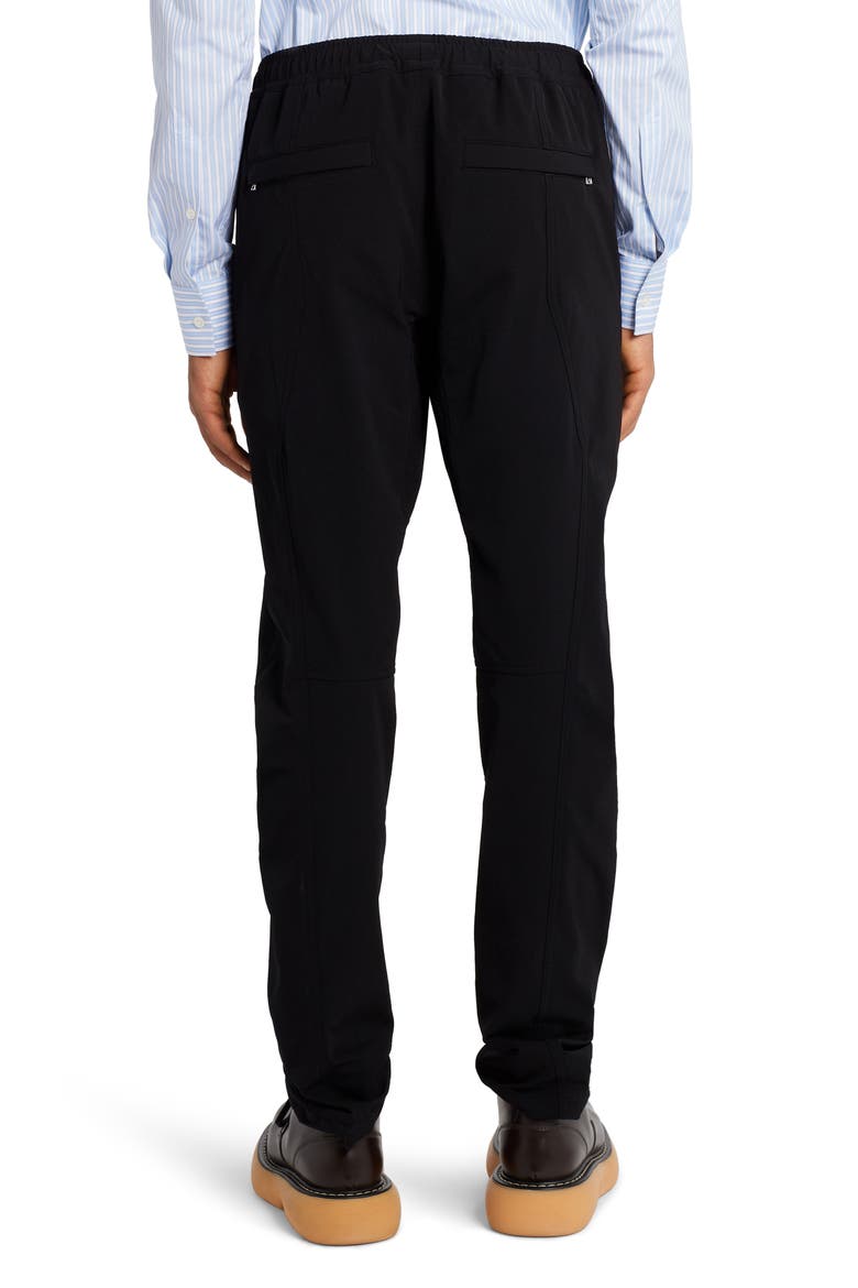 Stretch Gabardine Pants, Alternate, color, BLACK