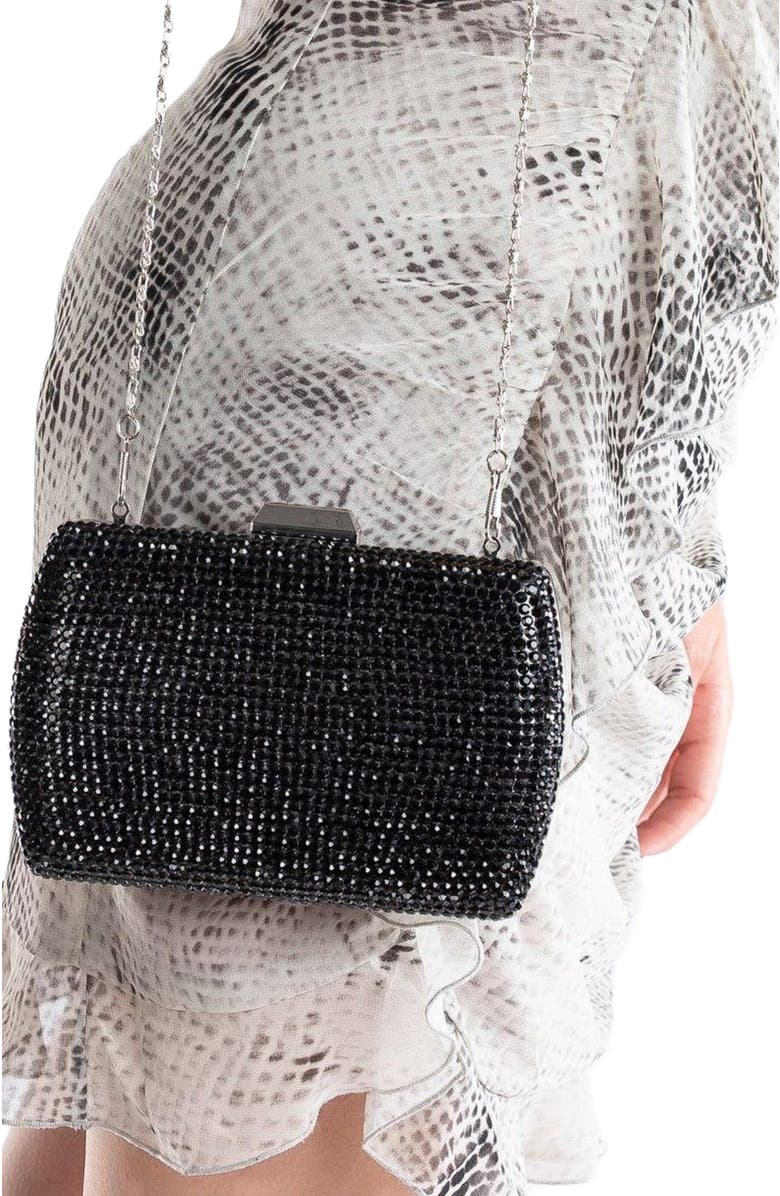 Forever & Always Shoes Francisca Clutch Evening Purse, Alternate, color,