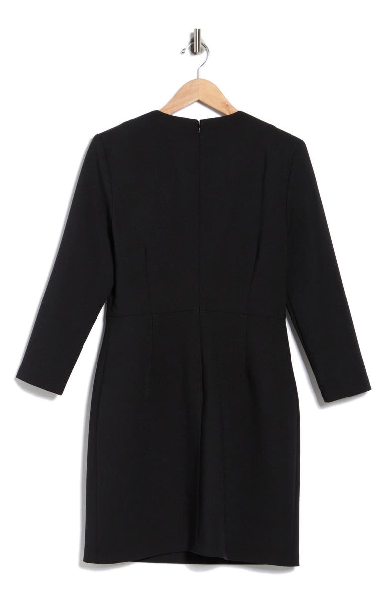 Veronica Beard Channing Sheath Dress, Alternate, color, Black