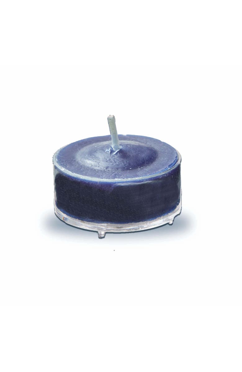 tag Color Studio Tealight Candles Set of 8 Navy Smokeless Wax, Alternate, color, Blue