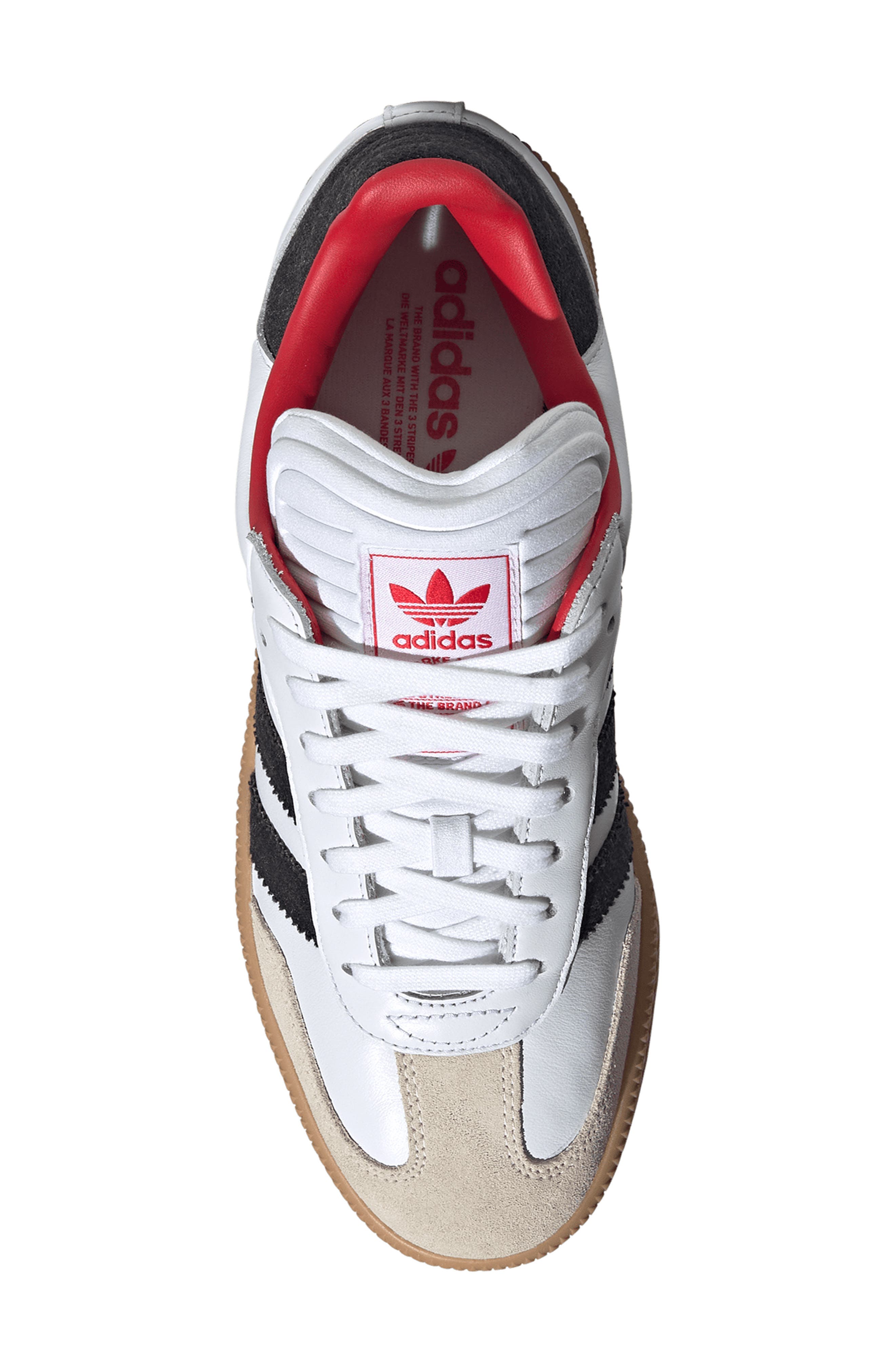 Gender Inclusive Samba XLG Sneaker, Alternate, color, WHITE/ BLACK/ GUM 3