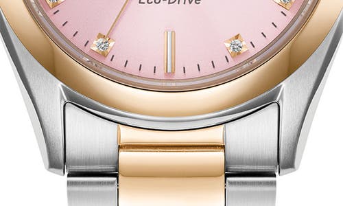 Citizen Sport Luxury Diamond Bracelet Watch, 33mm In Gold