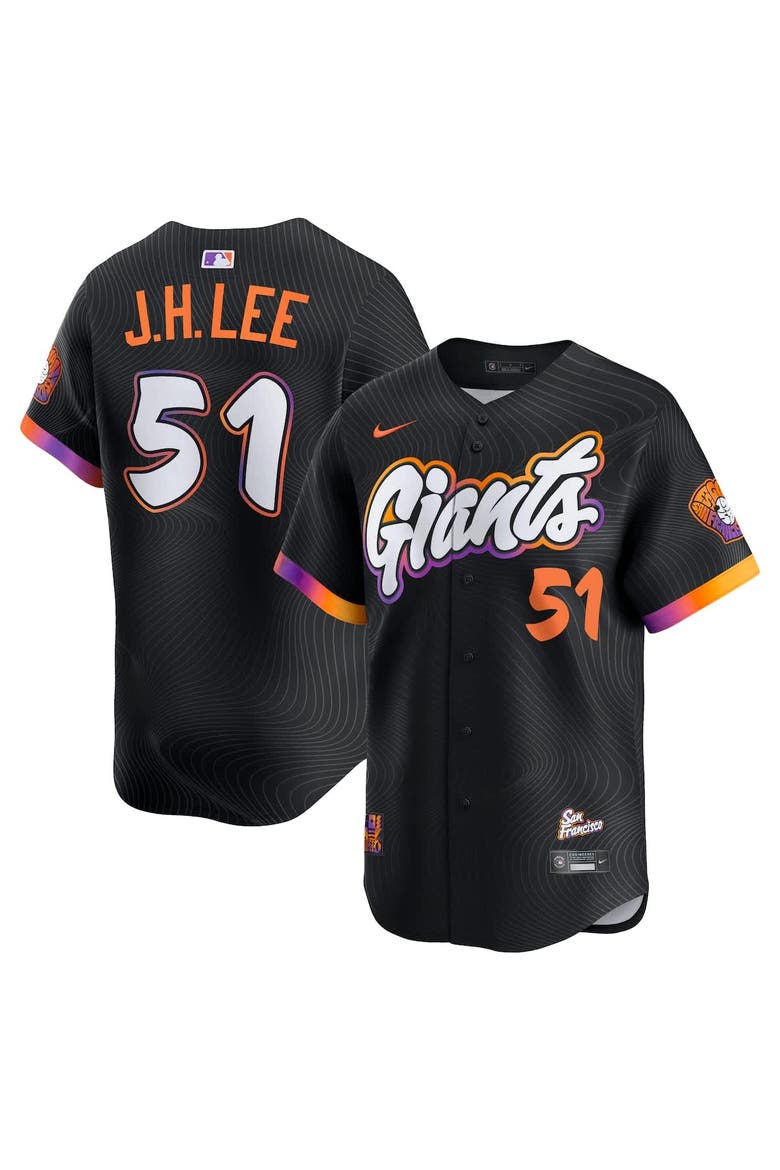 Men's Nike Jung Hoo Lee Black San Francisco Giants 2025 City Connect Limited Jersey, Main, color, Black