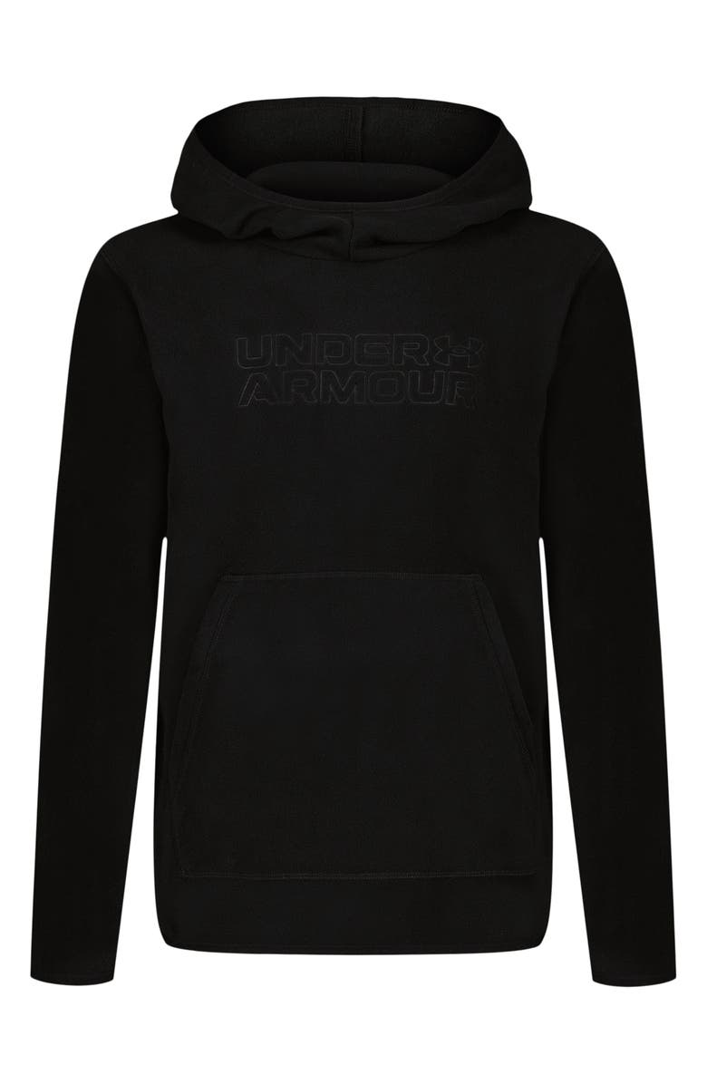 Under Armour Kids' Hundo Graphic Hoodie, Main, color, Black