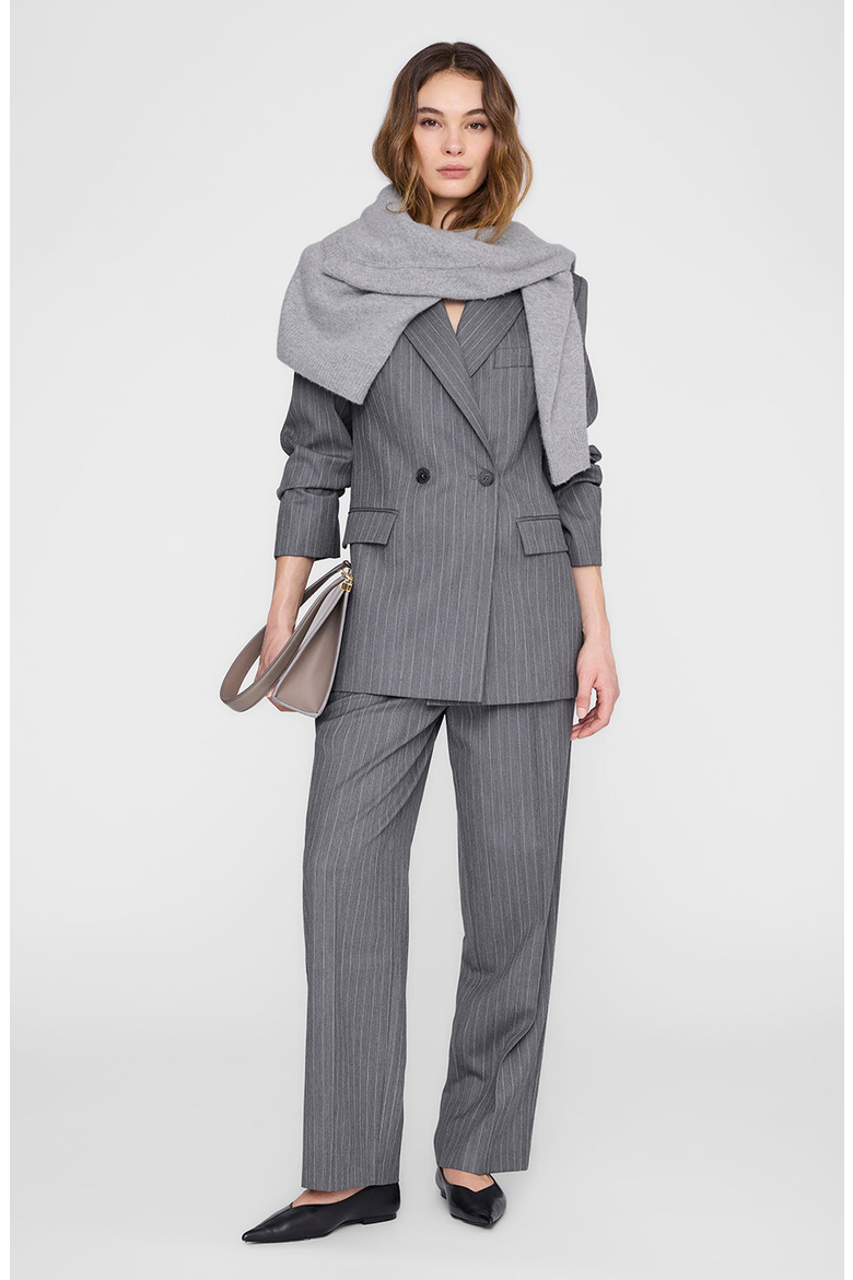 Tiphaine Blazer, Alternate, color, Light Grey Pinstripe
